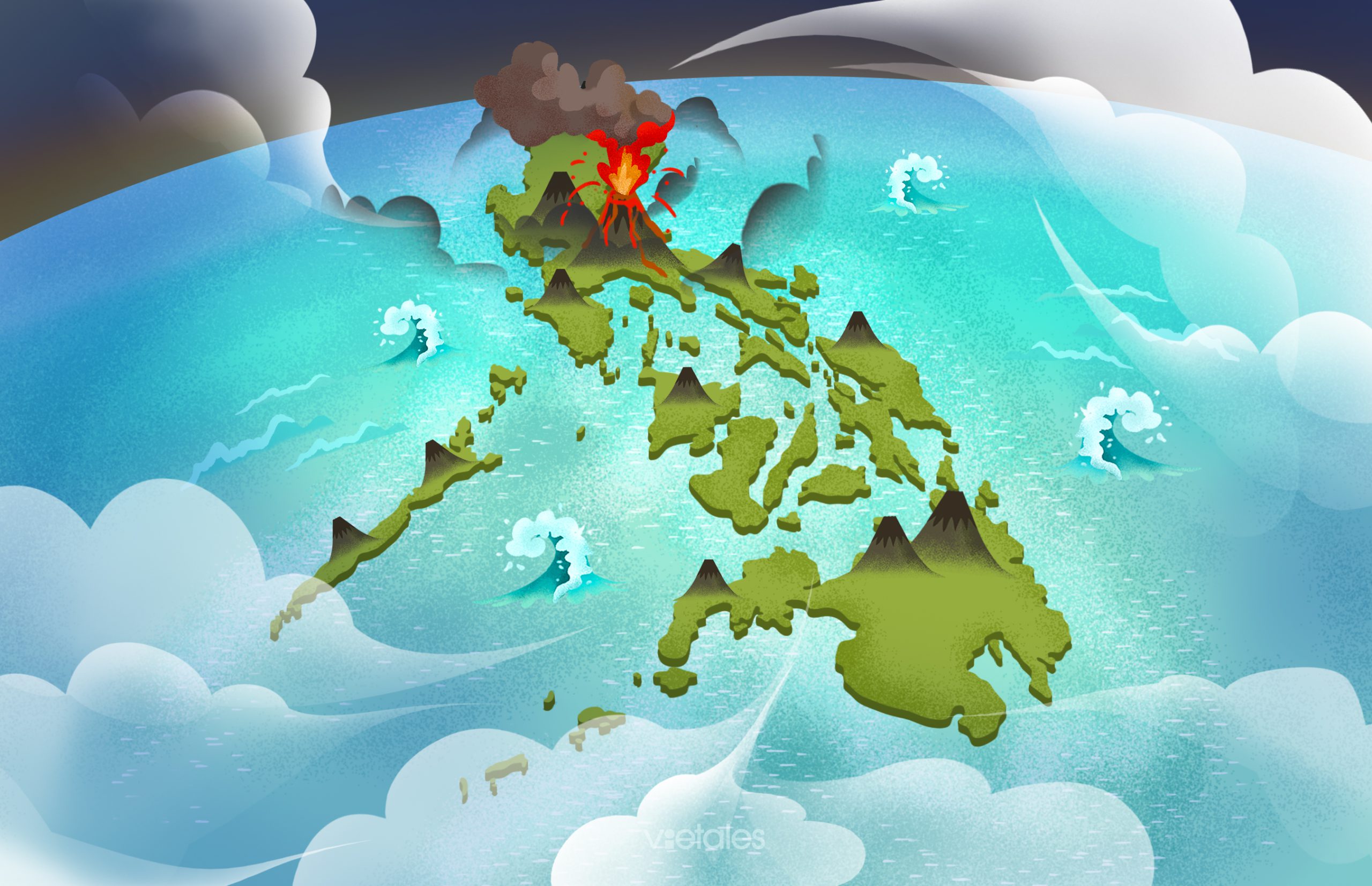 Philippines: Bài ca lửa và gió