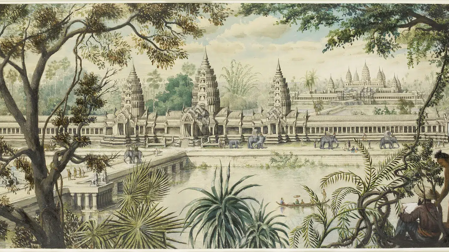 Từ sông Sài Gòn bay đến hào Angkor Wat