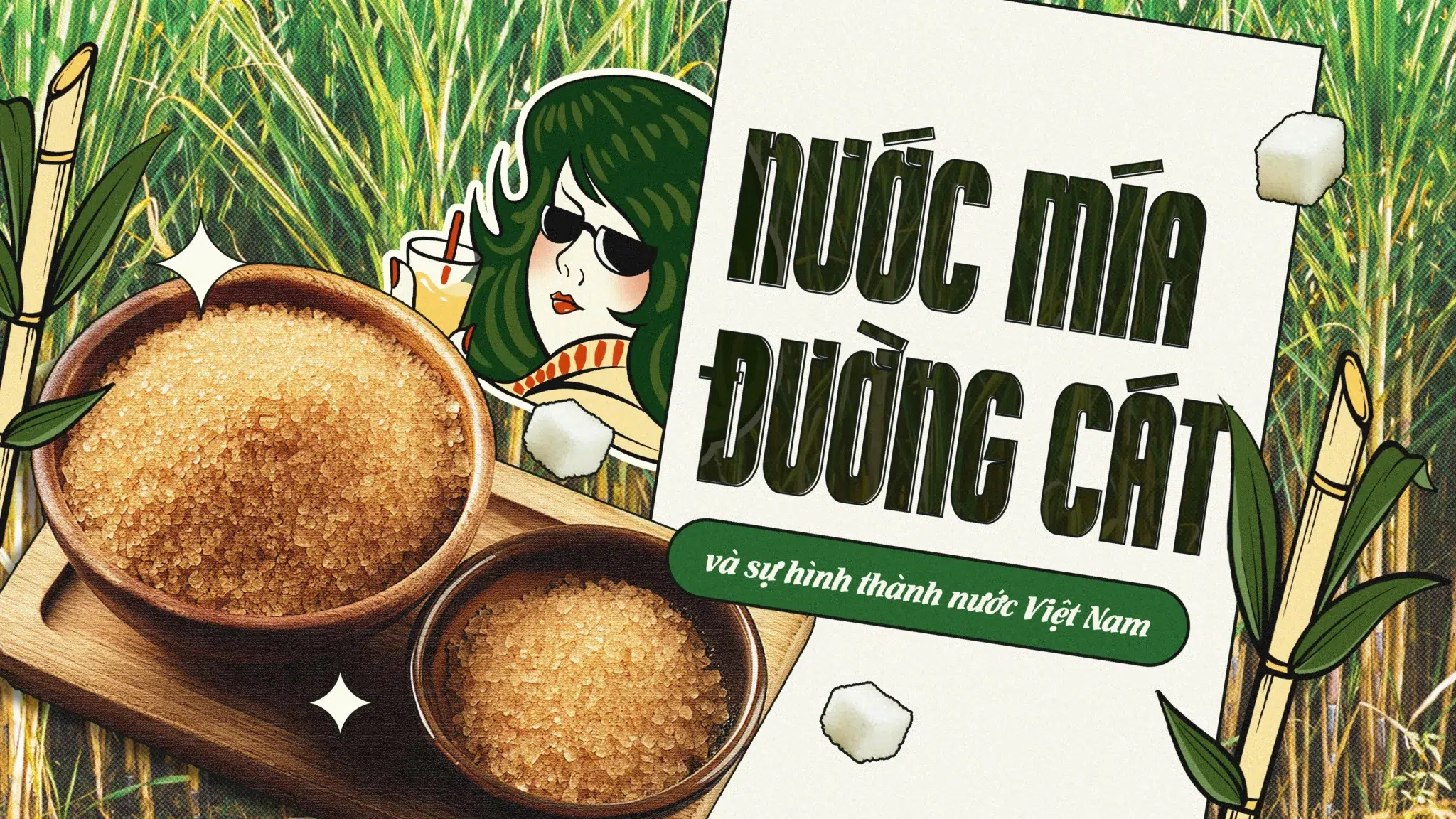 Nước mía, đường cát và sự hình thành nước Việt Nam