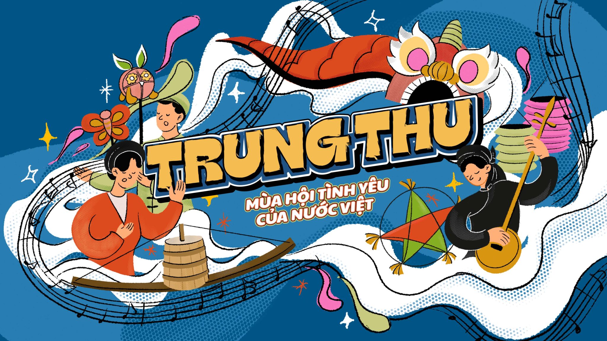 Trung thu: Mùa hội tình yêu của nước Việt