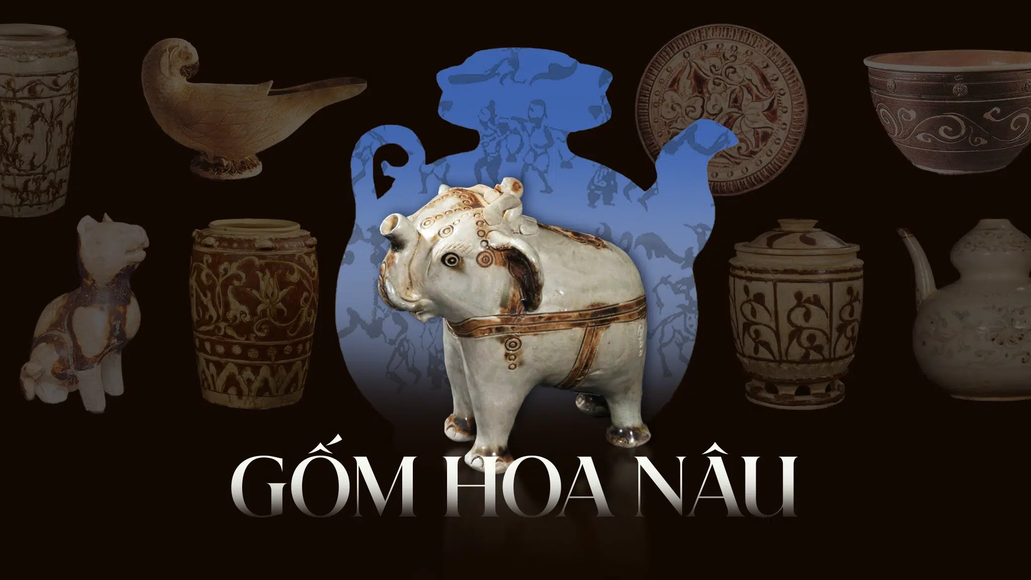 Gốm hoa nâu – Đông A một thưở