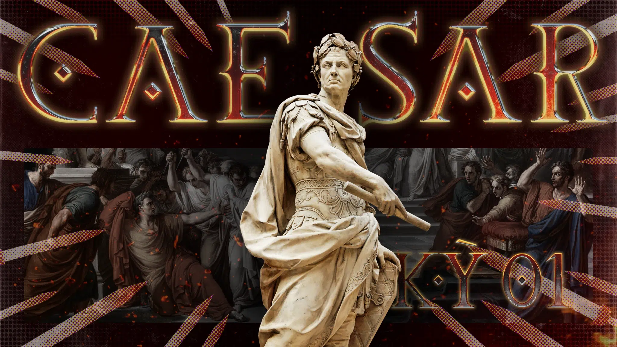 Julius Caesar – Ta đến, ta thấy, ta chinh phục – Kỳ 1: Tam hùng La Mã
