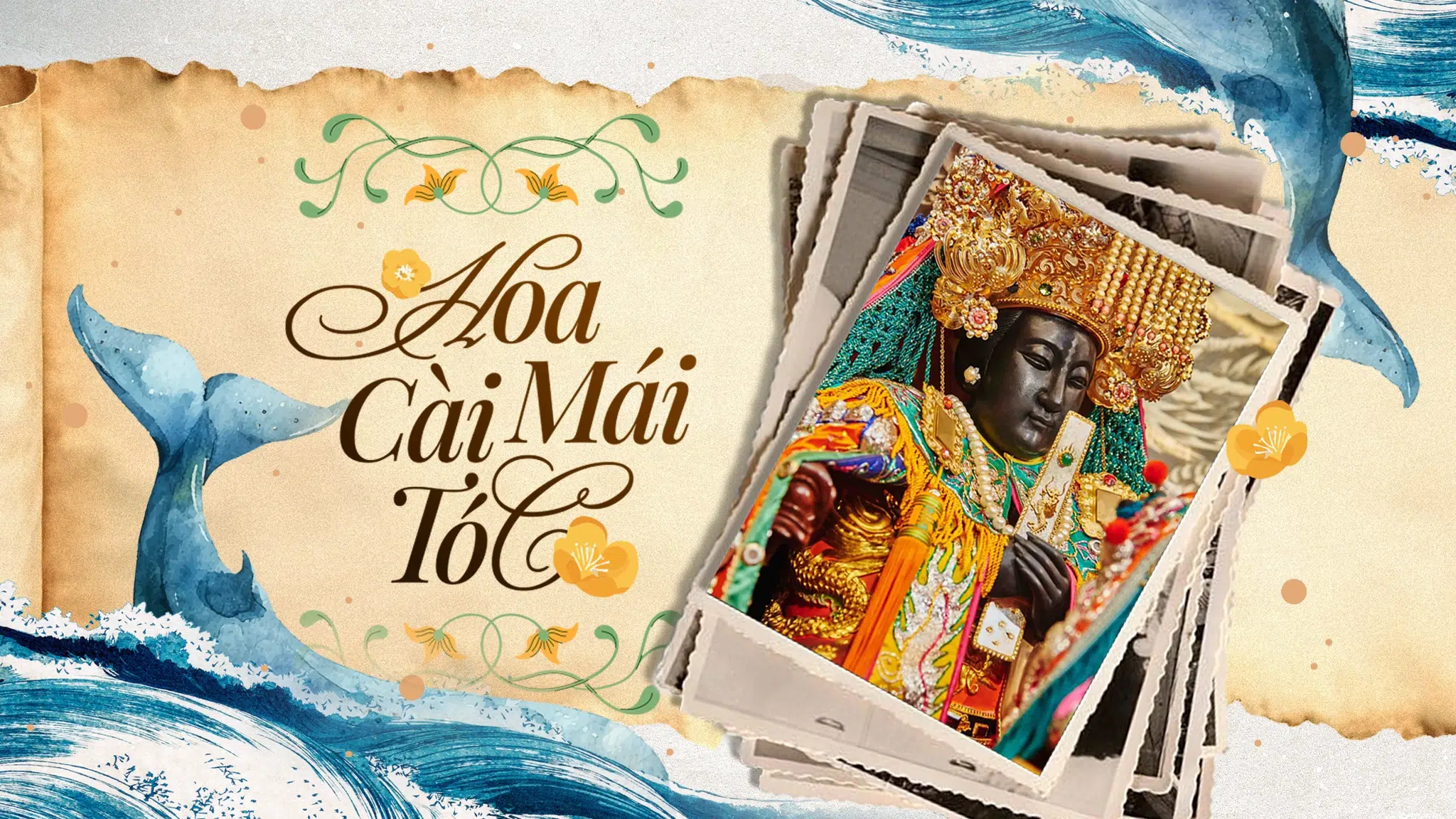 Hoa cài mái tóc